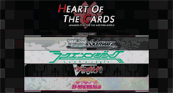 Desktop Screenshot of heartofthecards.com
